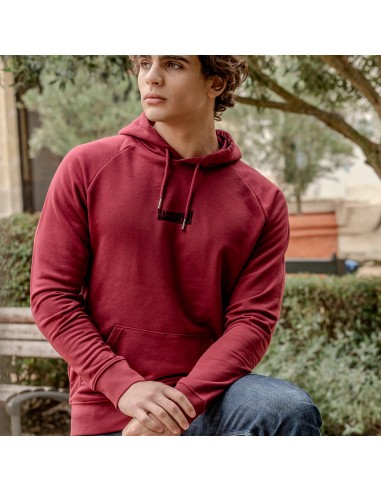 Hoodie Harrington bordeaux/noir la colonne vertébrale