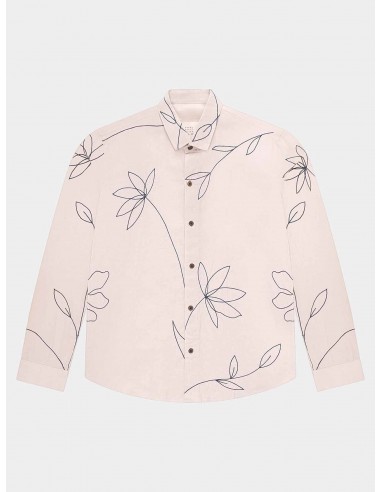 Neutral Moheli Pattern Shirt livraison gratuite