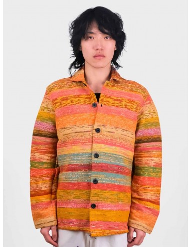 Orange Hand-Woven Jacket 50-70% off 