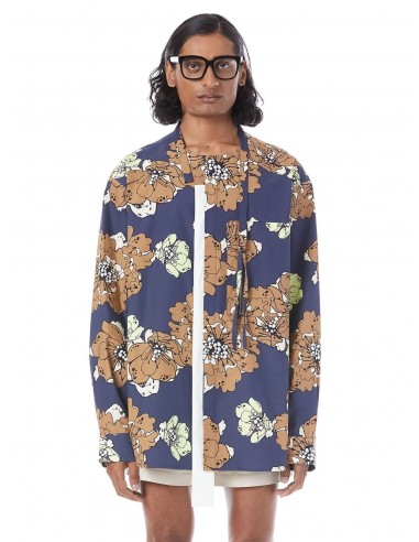 Floral Zip Pocket Shirt l'évolution des habitudes 