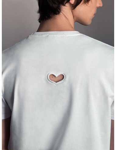 Alsace Heart Lace T-shirt rembourrage situé sous