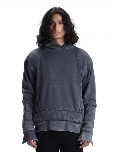 Beehive Hoodie  – Blue Washed Effect destockage