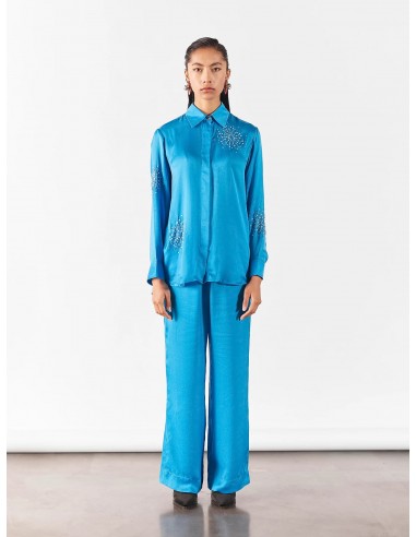 Ensemble chemise et pantalon Cyan Brunia offre 