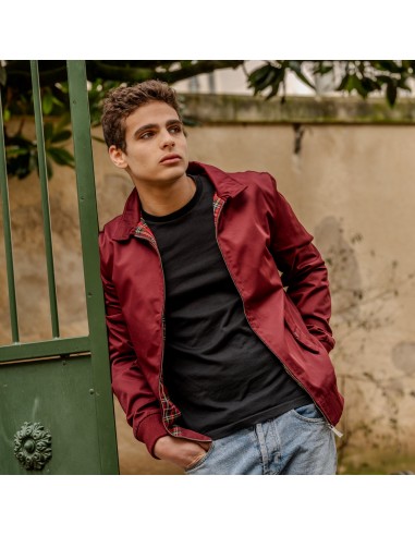 Blouson Harrington Original bordeaux à prix réduit toute l'année