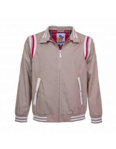 Blouson bowling beige le des métaux précieux